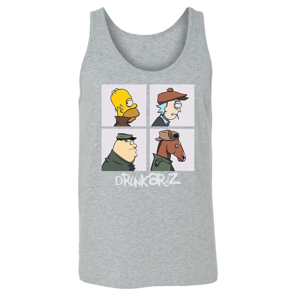 Unisex Jersey Tank - JLQU6SEX - Athletic Heather - 4