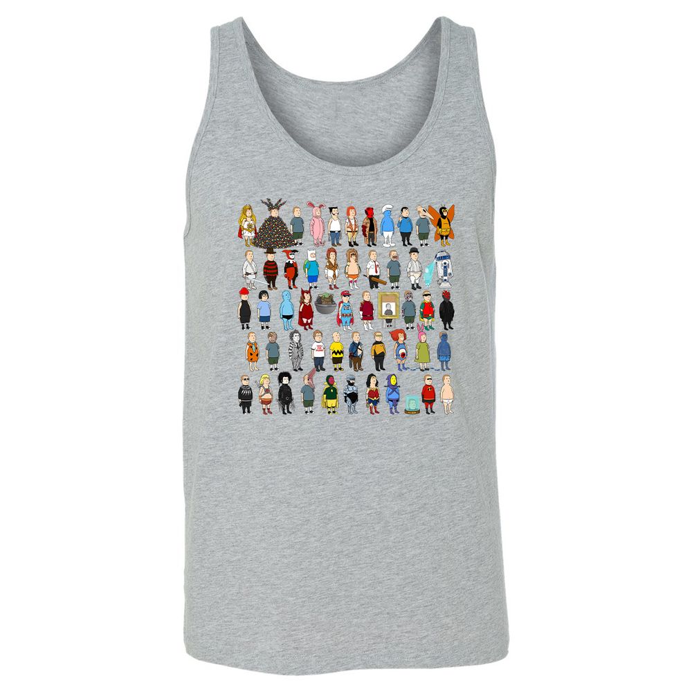 Unisex Jersey Tank - FBMLVSN3 - Athletic Heather - 4