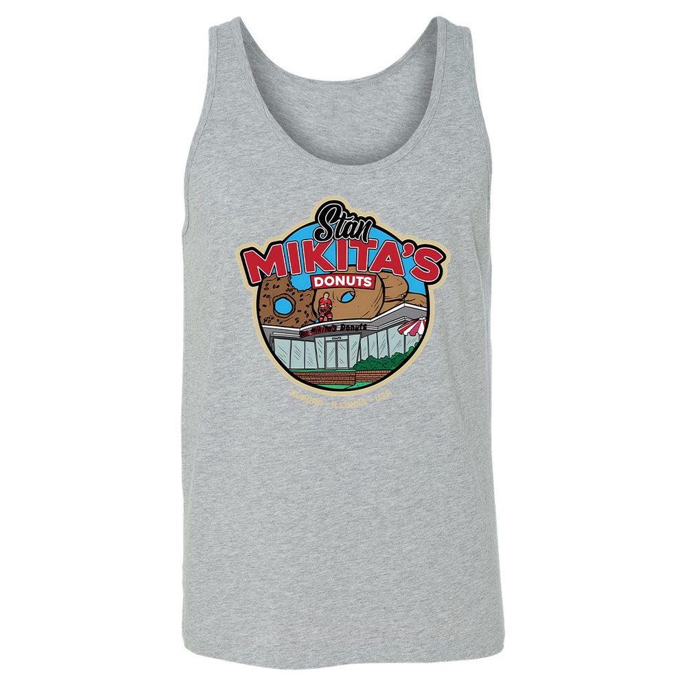 Unisex Jersey Tank - W7EVLSMB - Athletic Heather - 4