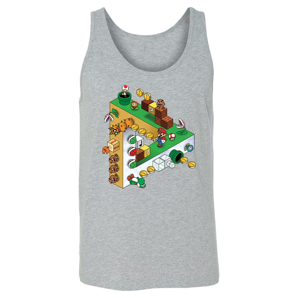 Unisex Jersey Tank - 9521Z54E - Athletic Heather - 4