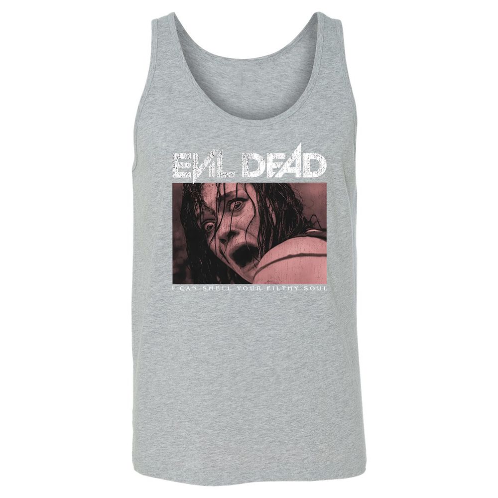 Unisex Jersey Tank - Black - Athletic Heather - 4