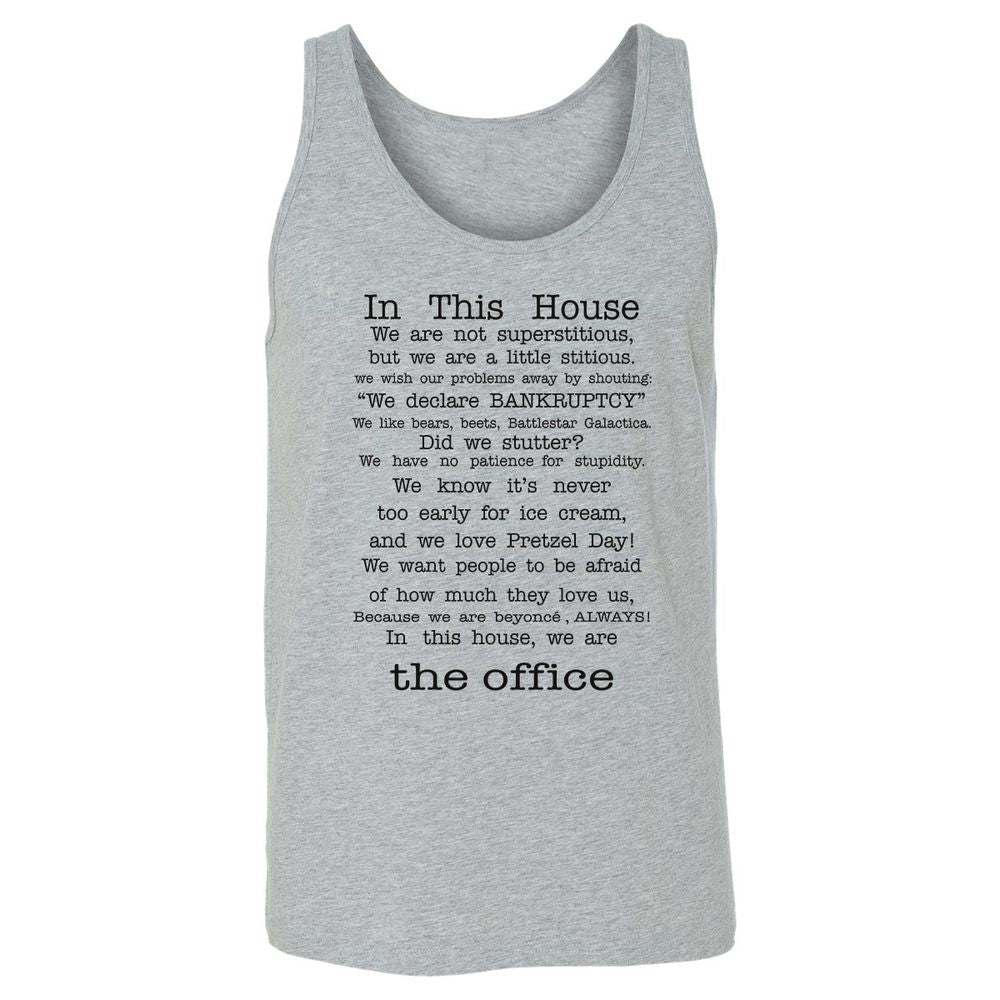 Unisex Jersey Tank - 8EXYMLF2 - Athletic Heather - 4