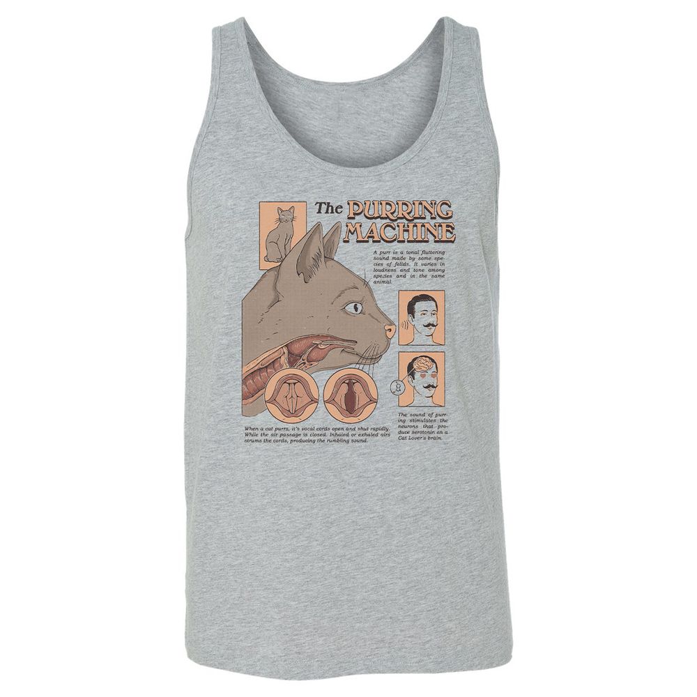 Unisex Jersey Tank - SQN7M287 - Athletic Heather - 4