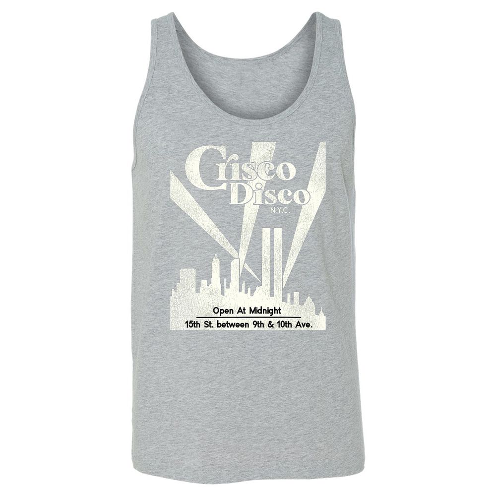 Crisco Disco Nightclub NYC - Athletic Heather - 4