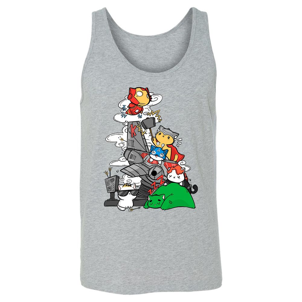 Unisex Jersey Tank - AGFLU1T7 - Athletic Heather - 4