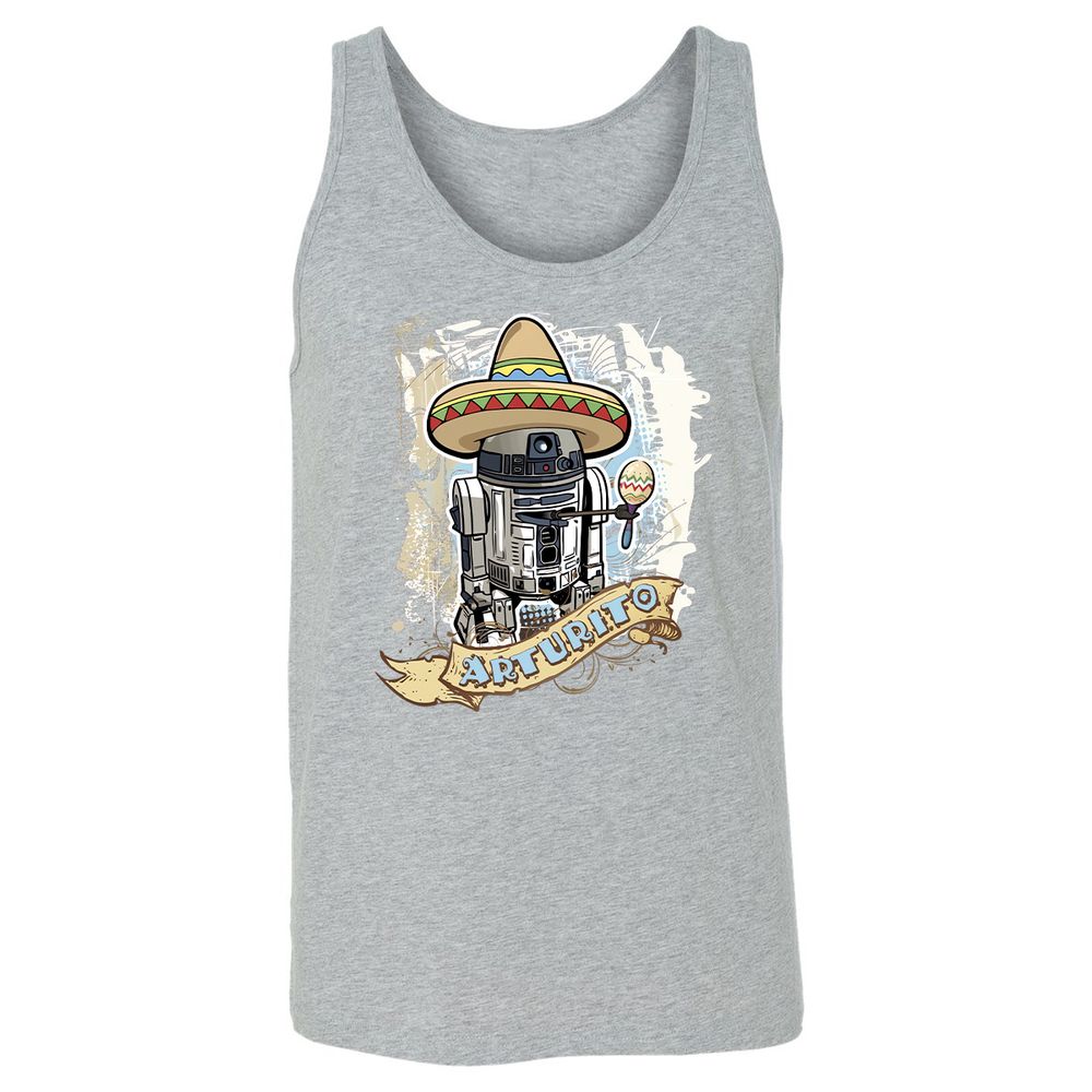 Unisex Jersey Tank - 631UWBMN - Athletic Heather - 4