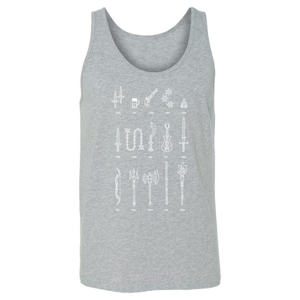 Unisex Jersey Tank - 7ABYYCYS - Athletic Heather - 4