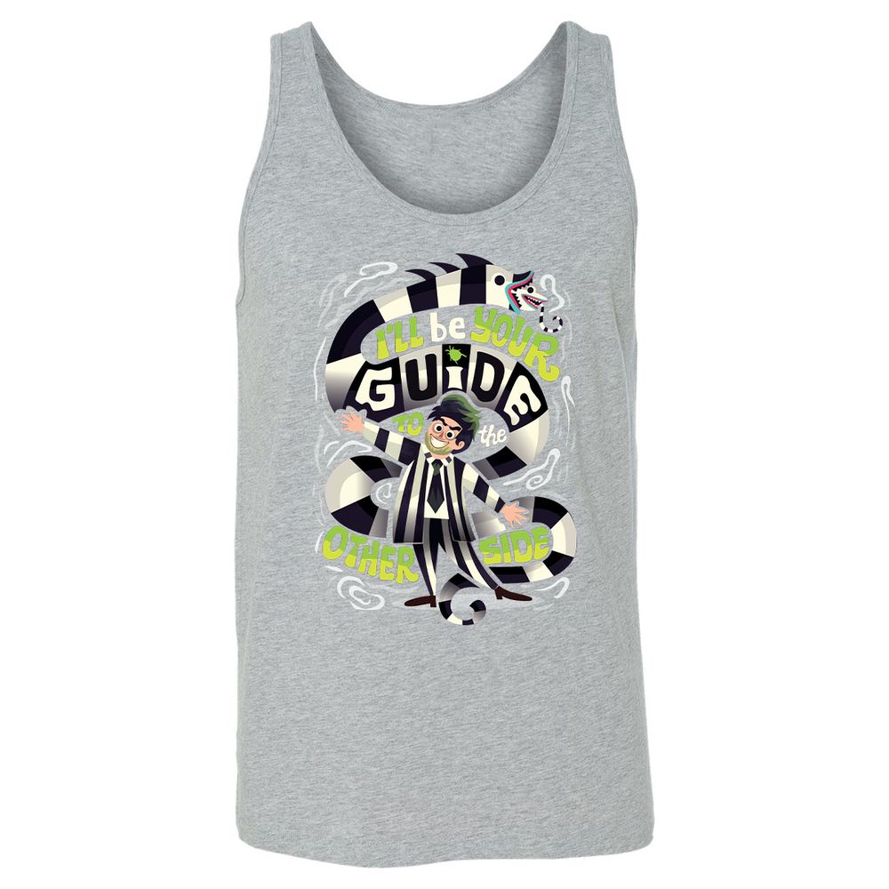 Unisex Jersey Tank - JLCDAPDJ - Athletic Heather - 4