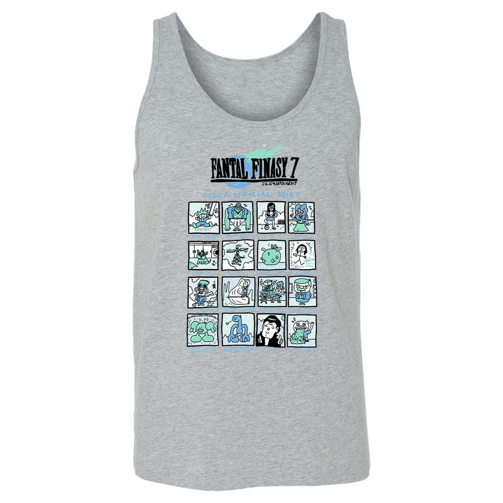 Unisex Jersey Tank - QYC28MB3 - Athletic Heather - 4