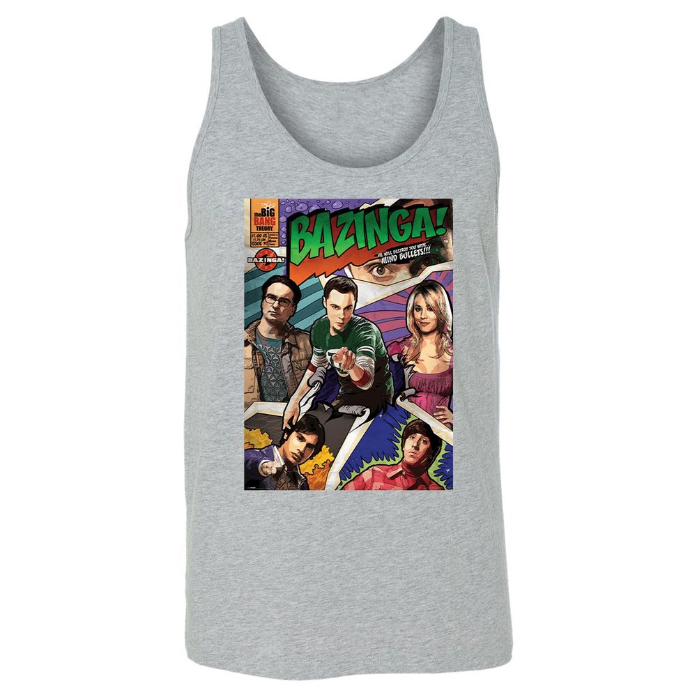 Unisex Jersey Tank - UVE9NU42 - Athletic Heather - 4