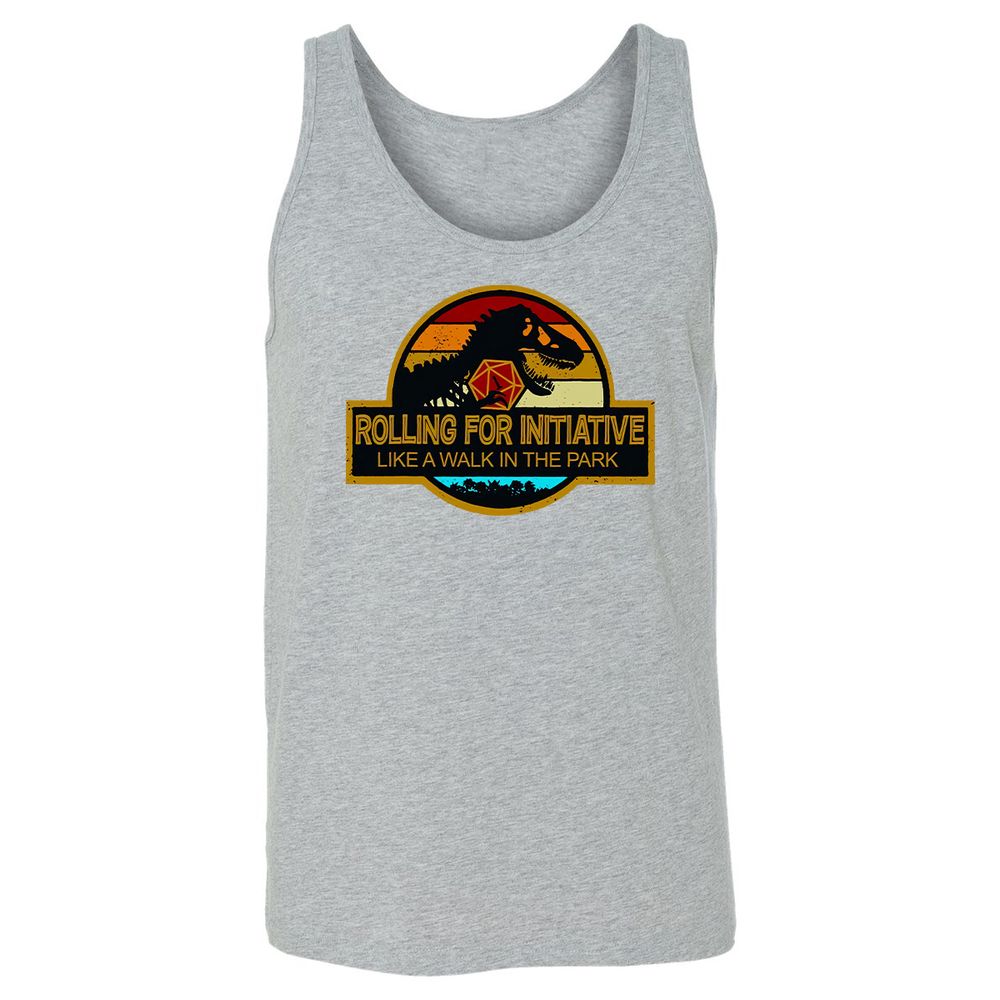 Unisex Jersey Tank - NLM3V6E4 - Athletic Heather - 4