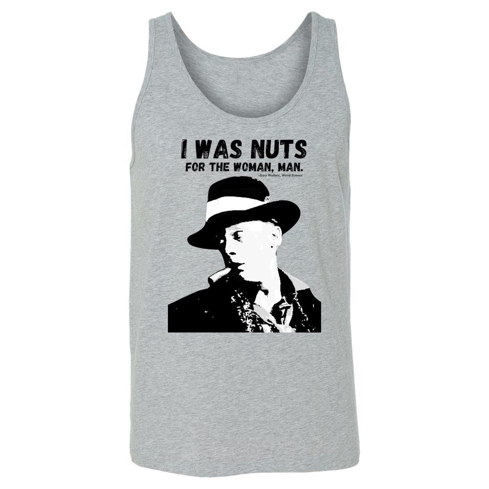 I was nuts for the woman, man - Athletic Heather - 4