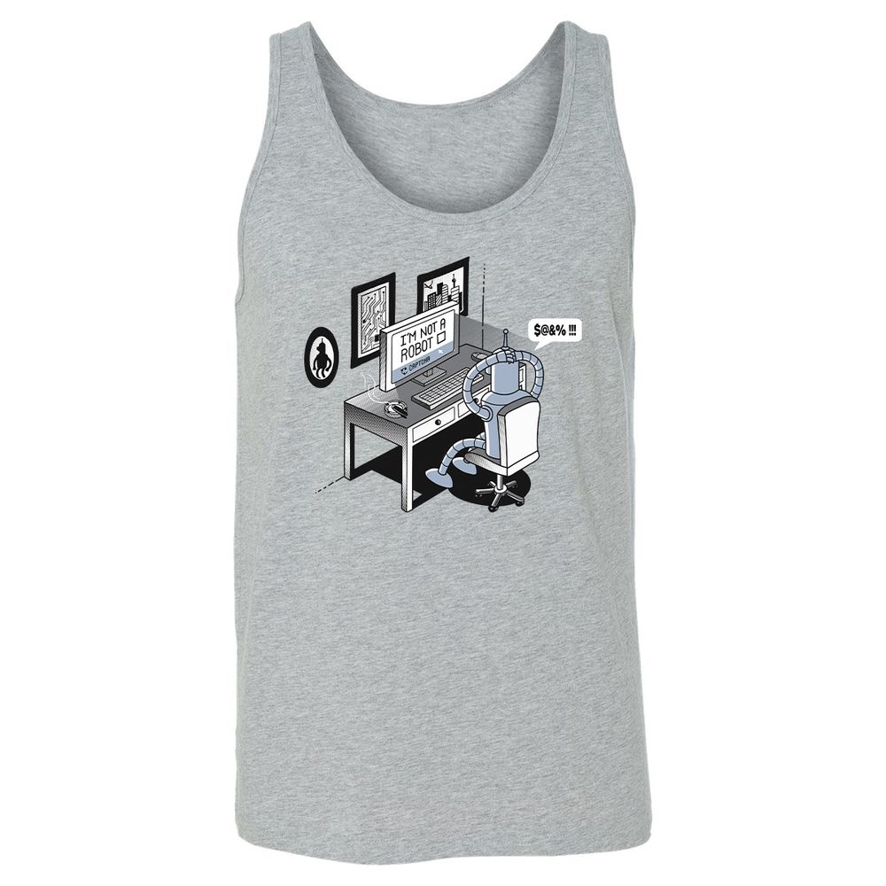 Unisex Jersey Tank - PFQBG3ZW - Athletic Heather - 4