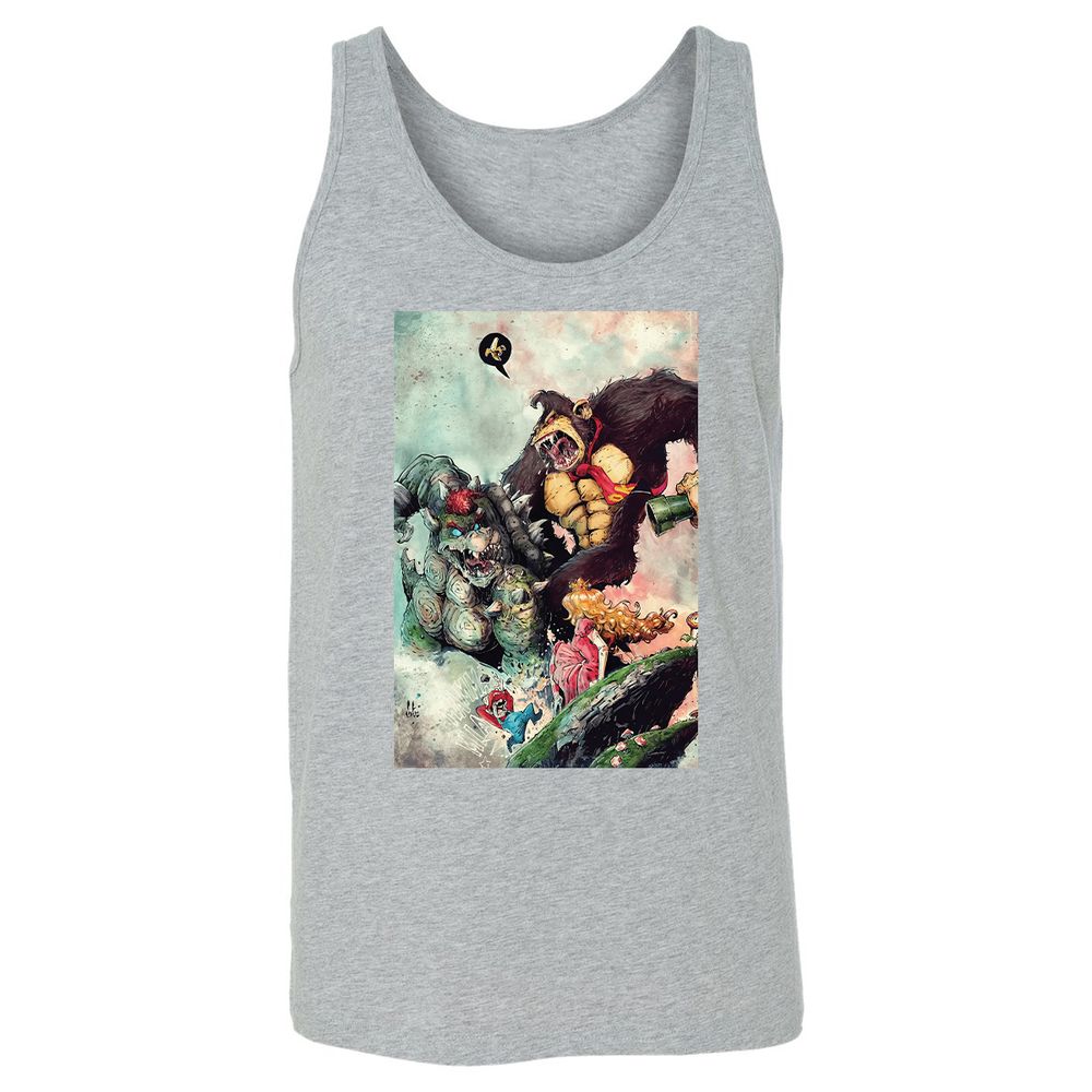 Unisex Jersey Tank - 37AFQHEZ - Athletic Heather - 4