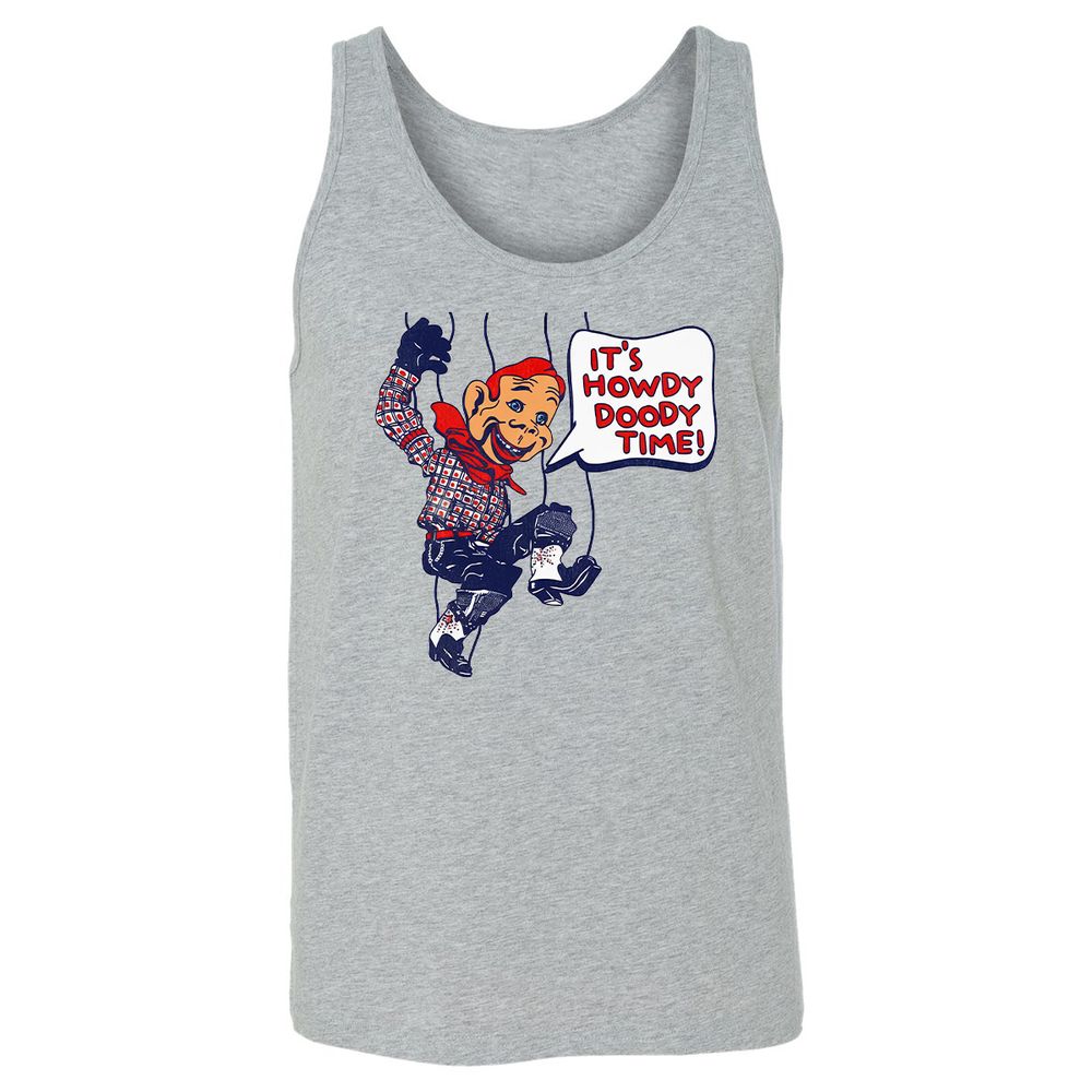 It's Howdy Doody Time! - Athletic Heather - 4