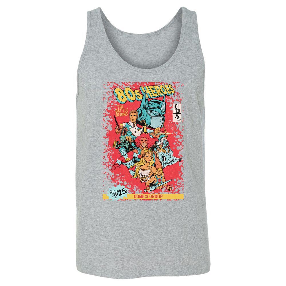 Unisex Jersey Tank - NTD8QGL3 - Athletic Heather - 4