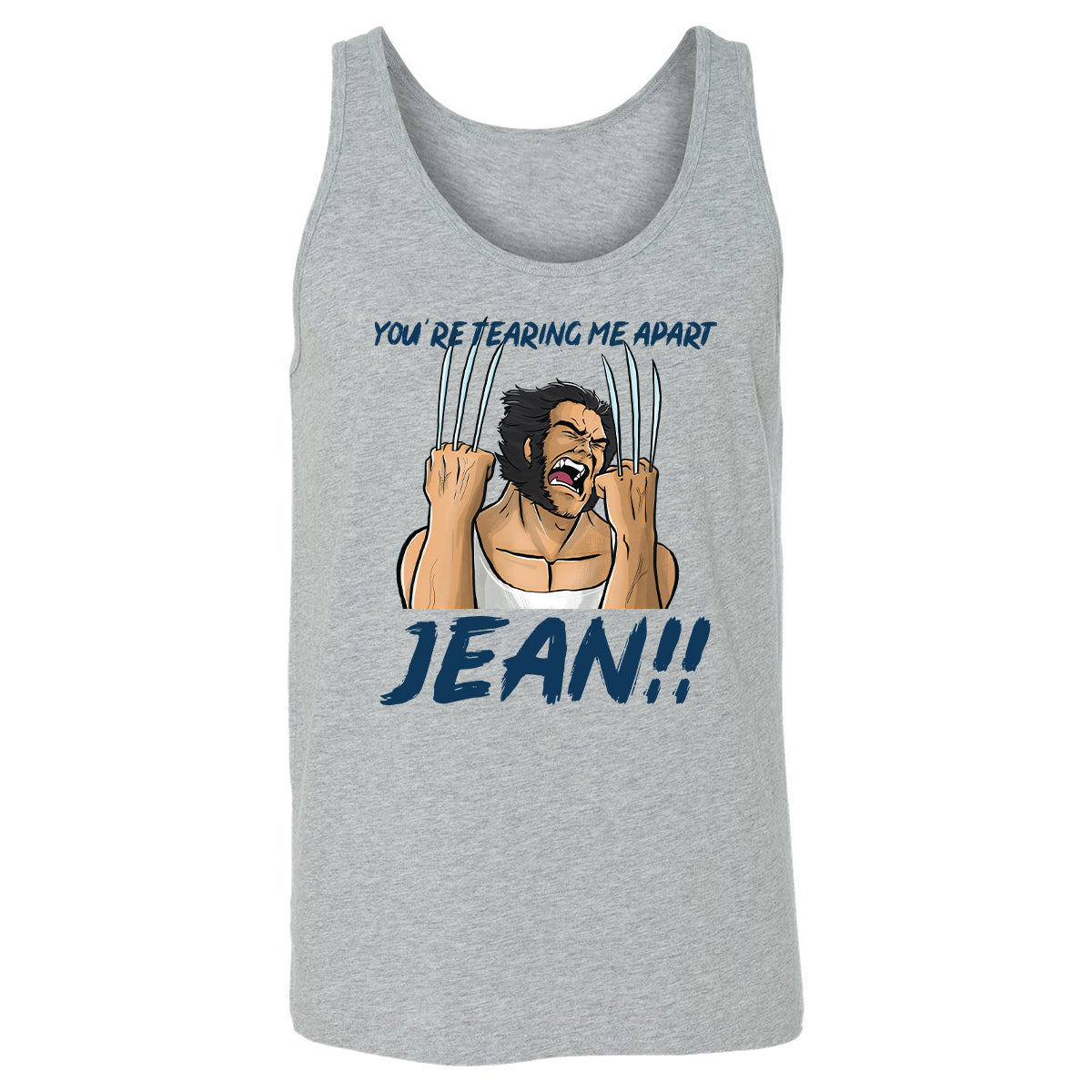 Unisex Jersey Tank - LBTP1PWS - Athletic Heather - 4