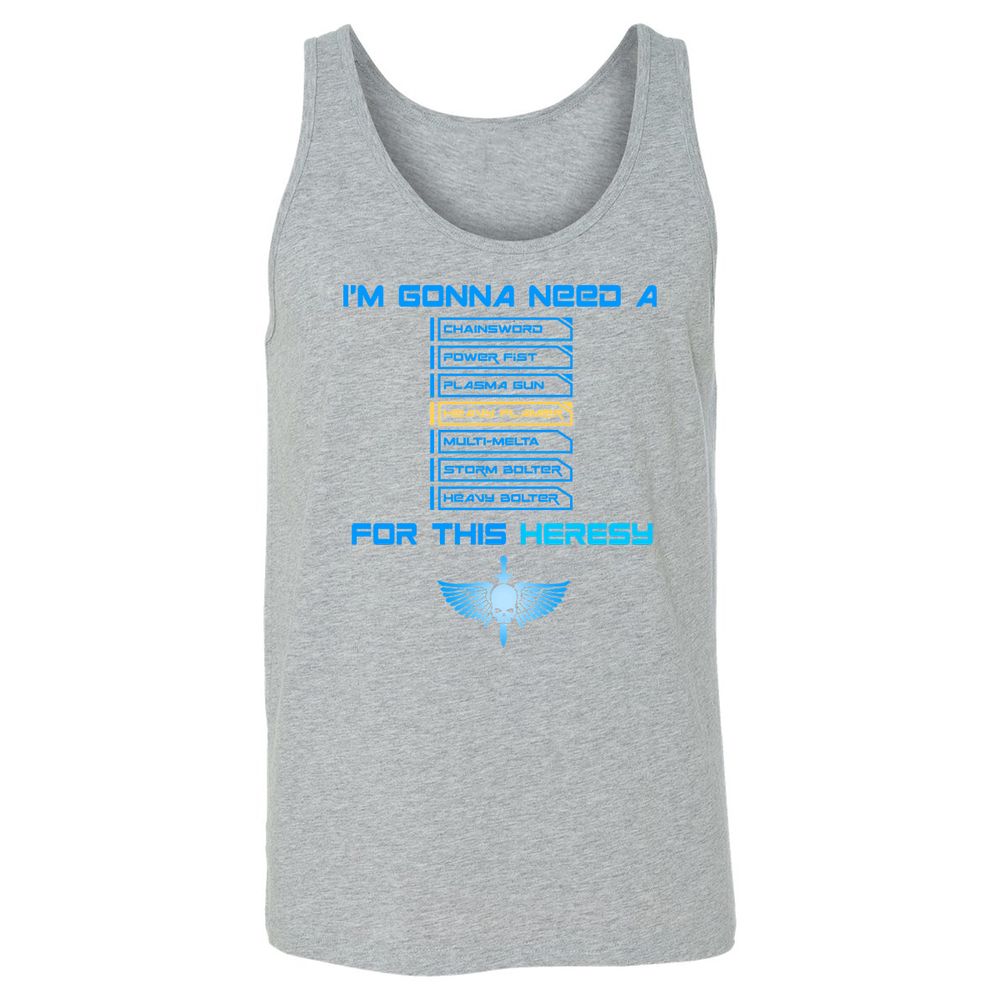 Unisex Jersey Tank - PQJE39VE - Athletic Heather - 4