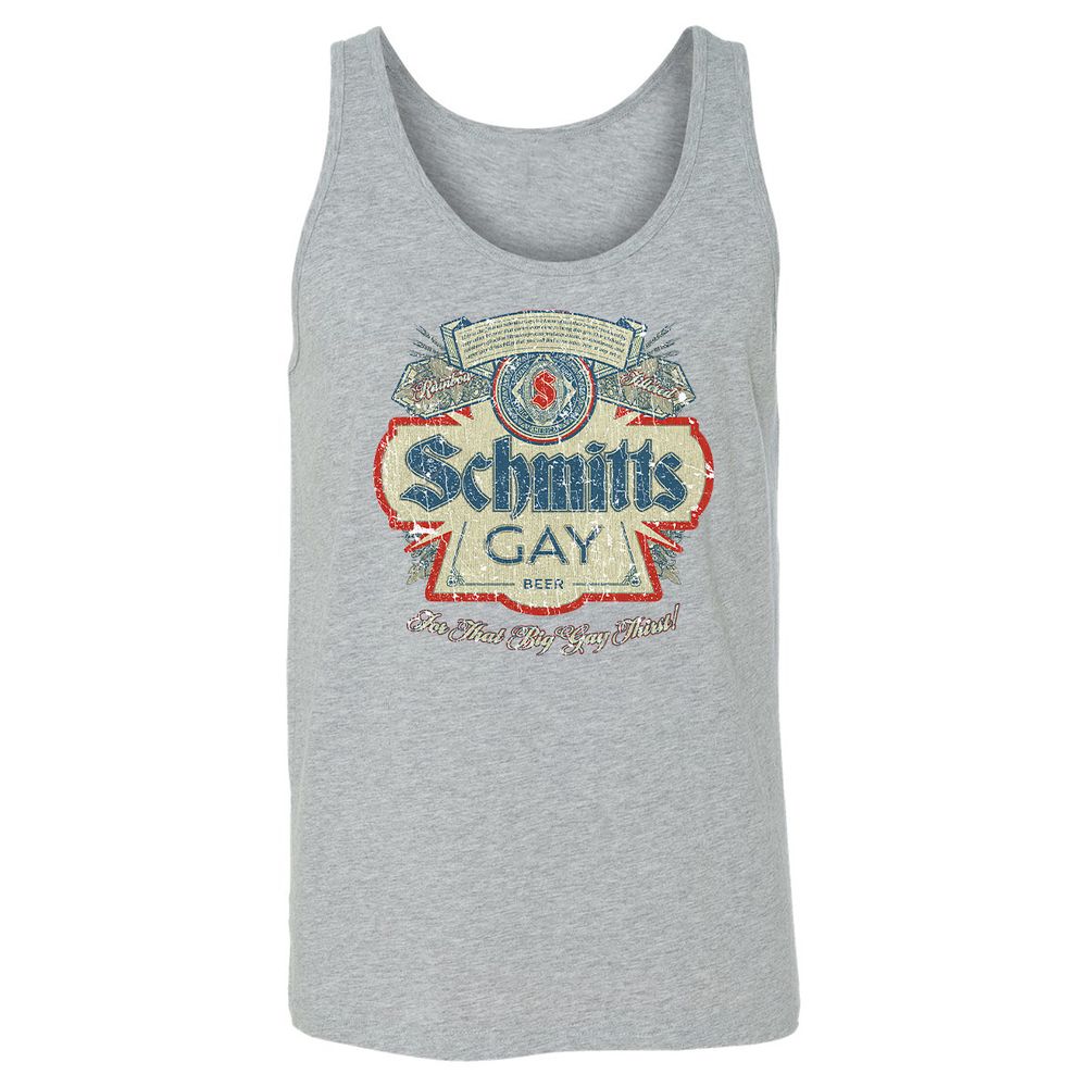Schmitts Gay Beer - Athletic Heather - 4