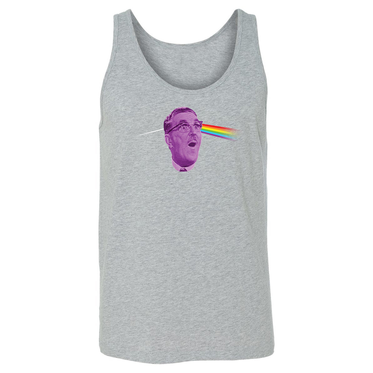 Unisex Jersey Tank - HUABZKWA - Athletic Heather - 4