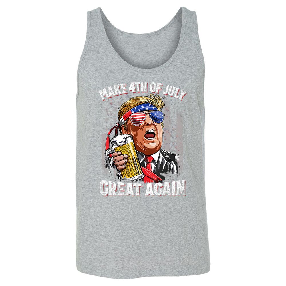 Unisex Jersey Tank - B9C2J87Q - Athletic Heather - 4
