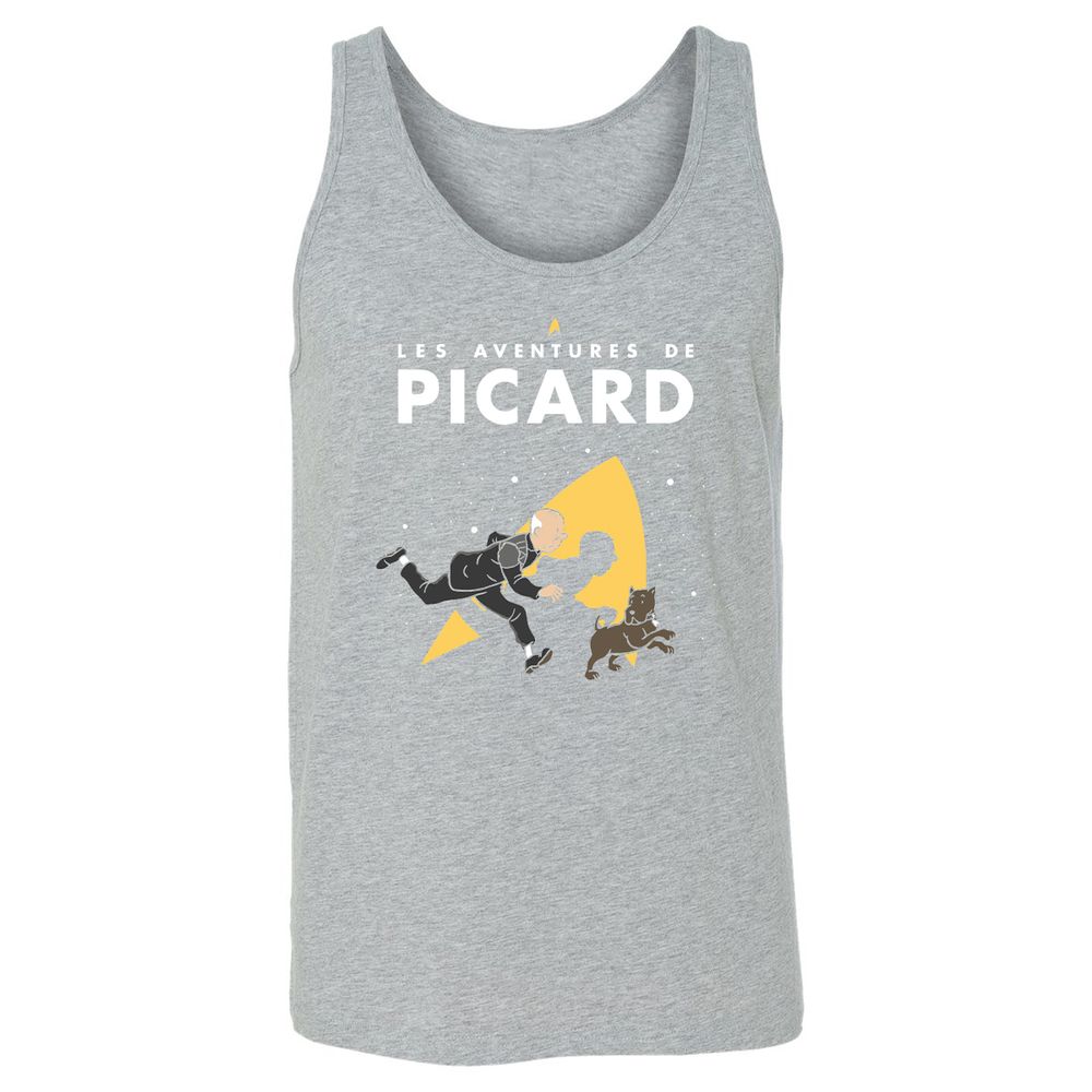 Unisex Jersey Tank - BWERLUGM - Athletic Heather - 4