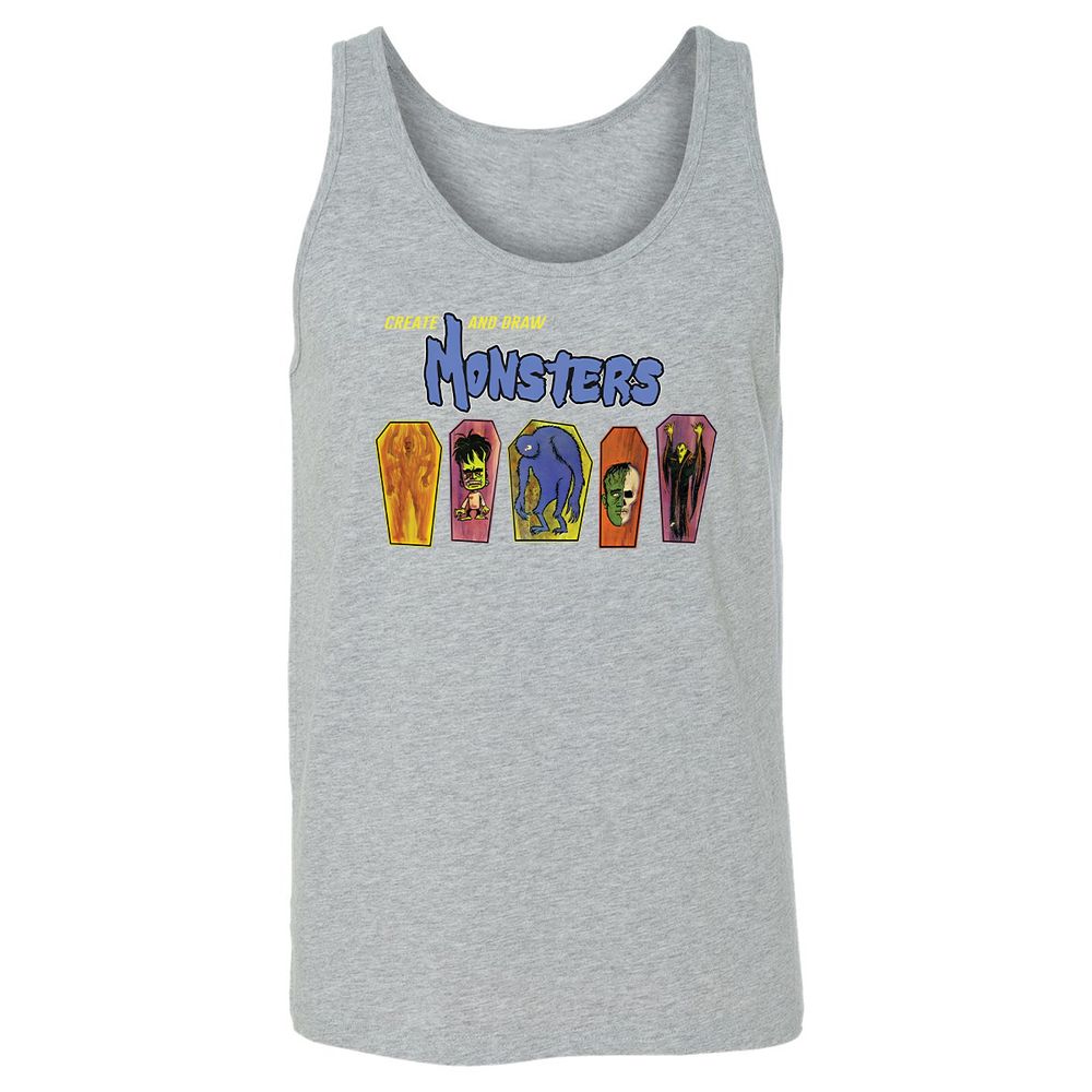Monsters Draw - Athletic Heather - 4