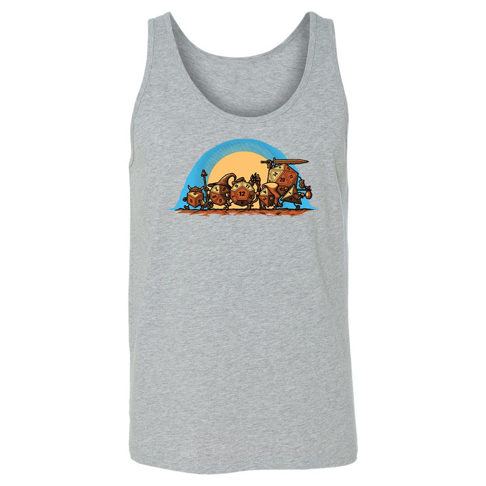 Unisex Jersey Tank - L3MQHADH - Athletic Heather - 4