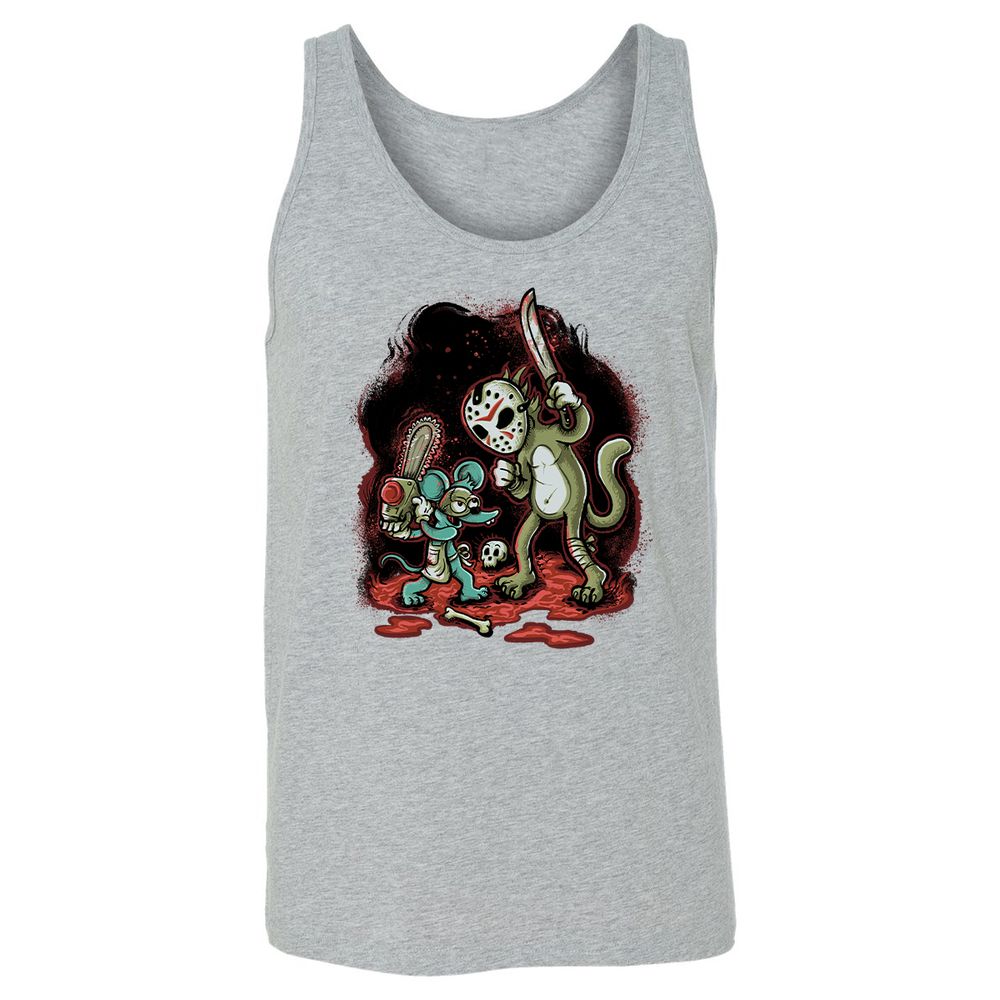 Unisex Jersey Tank - HXQNTBPU - Athletic Heather - 4