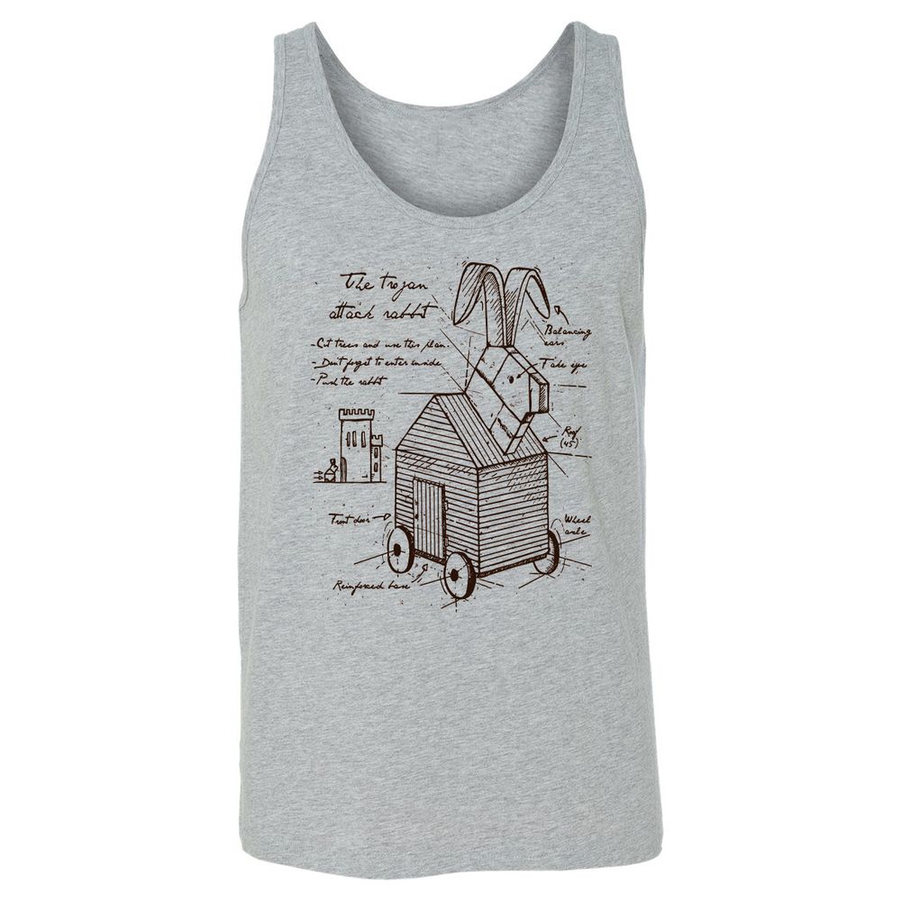 Unisex Jersey Tank - Q7NYSGFQ - Athletic Heather - 4