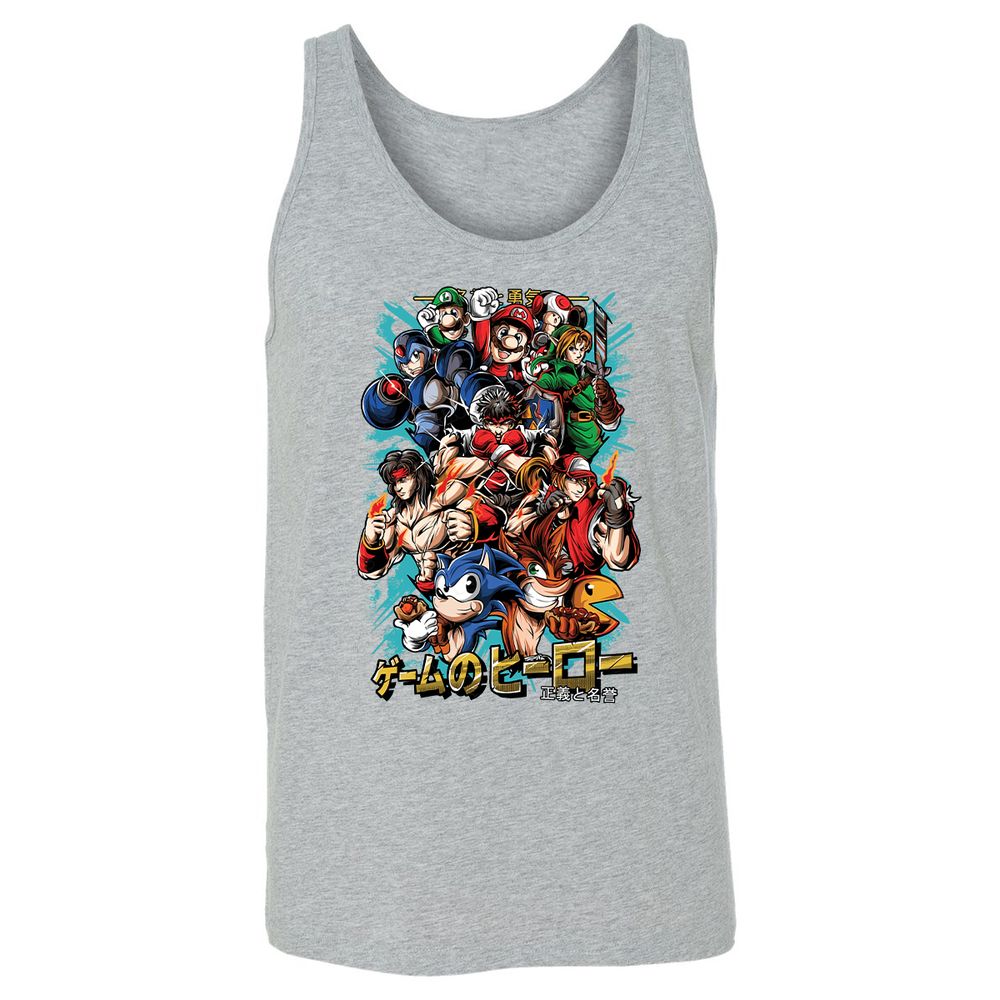 Unisex Jersey Tank - Y8NUW8SC - Athletic Heather - 4