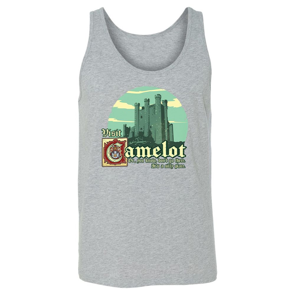 Unisex Jersey Tank - QYCUNUMM - Athletic Heather - 4