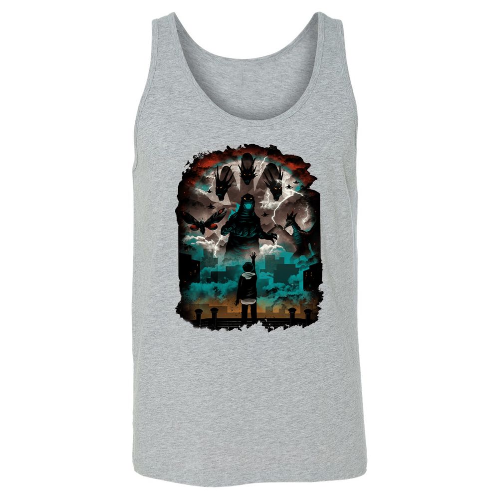 Unisex Jersey Tank - GD8Q72KK - Athletic Heather - 4