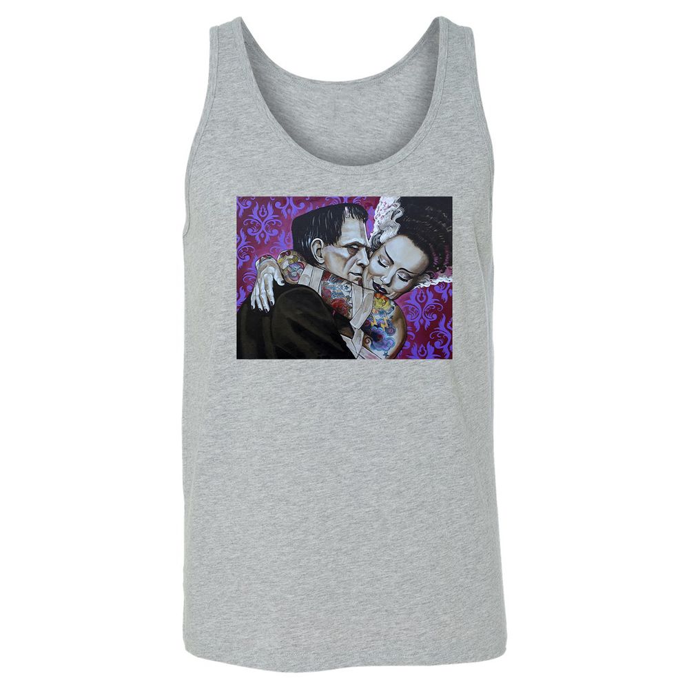 Unisex Jersey Tank - P7J1ZJ5F - Athletic Heather - 4