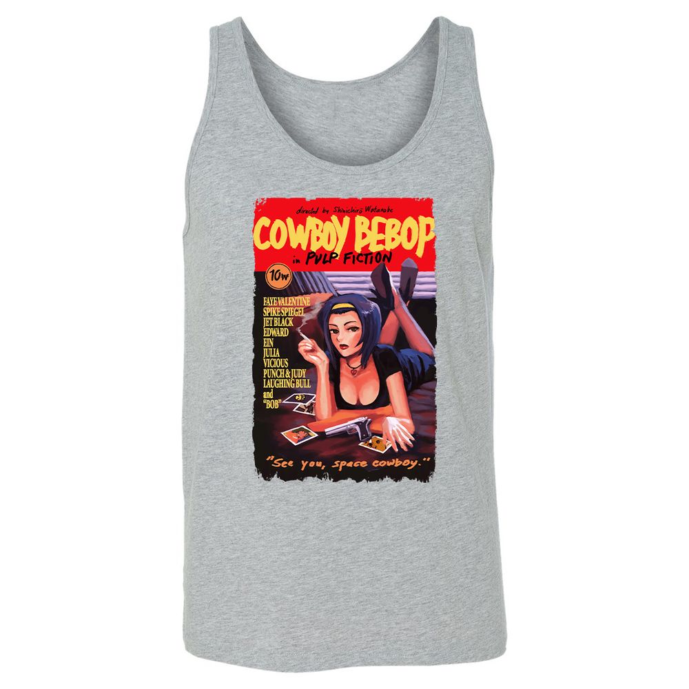 Unisex Jersey Tank - URXUJ6JG - Athletic Heather - 4