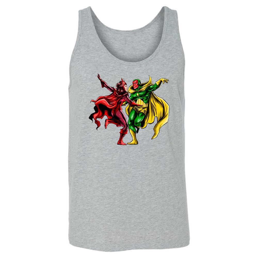 Unisex Jersey Tank - X4K3TELL - Athletic Heather - 4