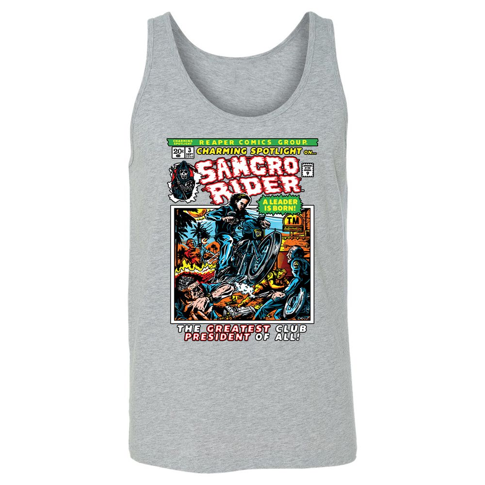 Unisex Jersey Tank - QPS9S1WF - Athletic Heather - 4