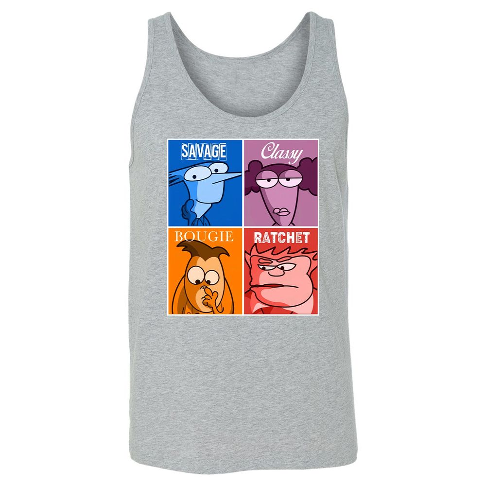 Unisex Jersey Tank - QZVAFXHK - Athletic Heather - 4