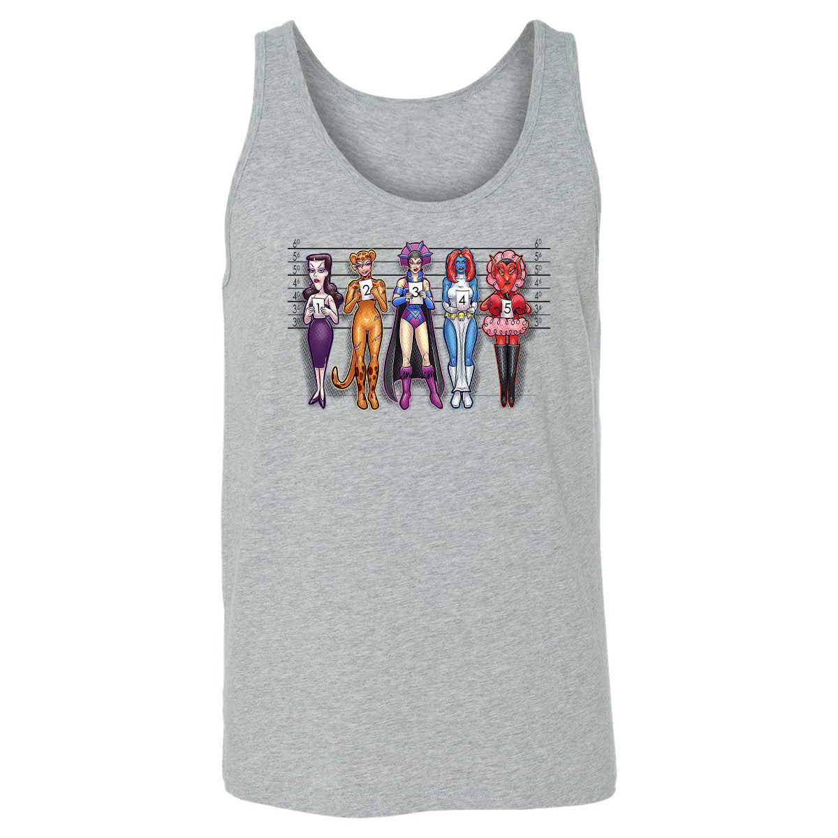 Unisex Jersey Tank - LA7AFUSF - Athletic Heather - 4