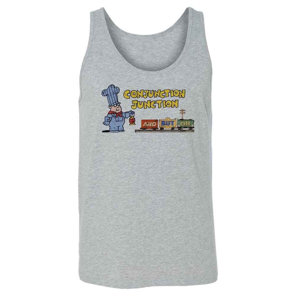 Unisex Jersey Tank - 142BGRVA - Athletic Heather - 4