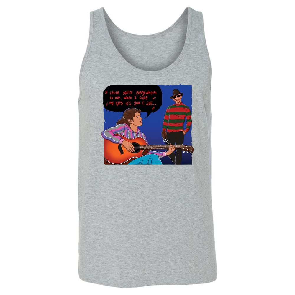 Unisex Jersey Tank - F6S38P9X - Athletic Heather - 4