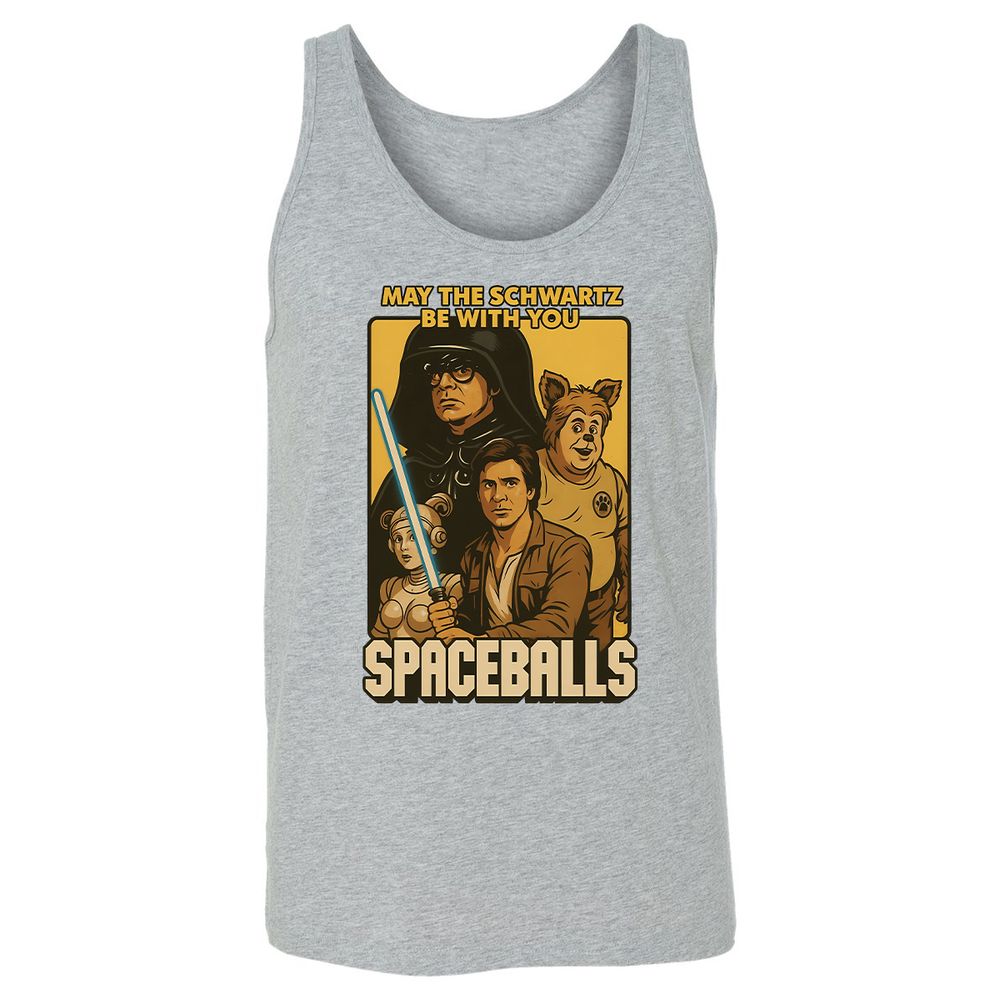 May the Schwartz Be With You - Athletic Heather - 4