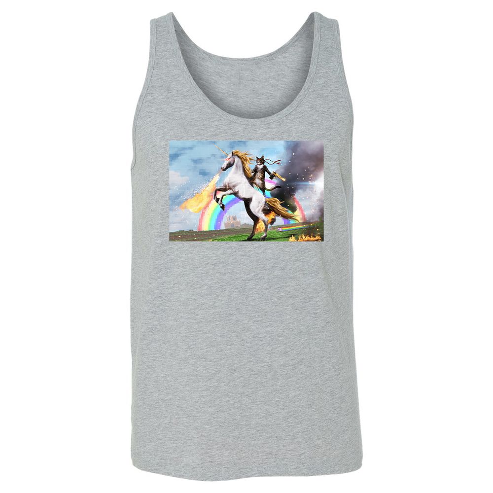 Unisex Jersey Tank - 44BVCE6S - Athletic Heather - 4