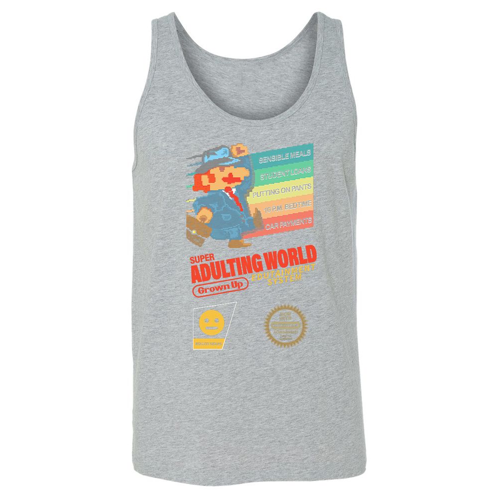 Unisex Jersey Tank - DAV5KT75 - Athletic Heather - 4
