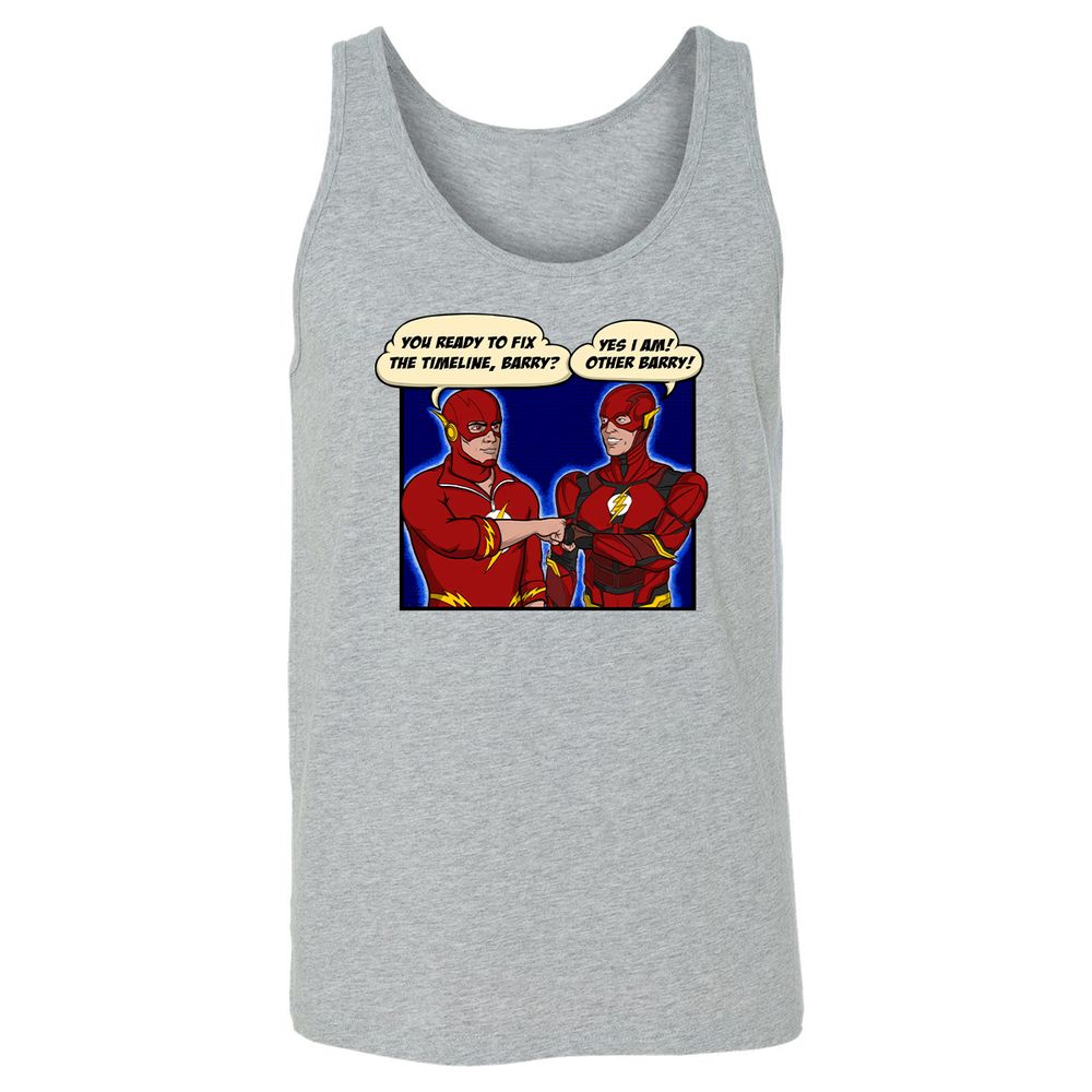 Unisex Jersey Tank - A7974TKY - Athletic Heather - 4