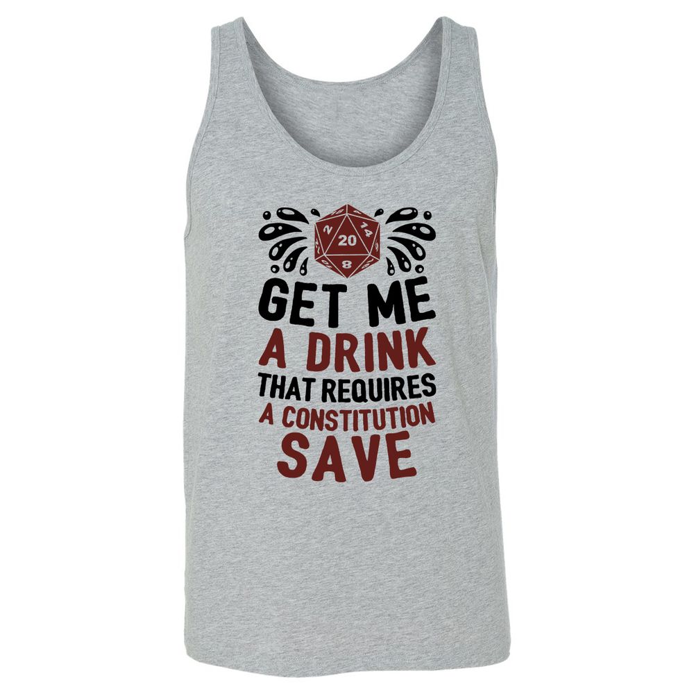 Unisex Jersey Tank - STE4DAR8 - Athletic Heather - 4