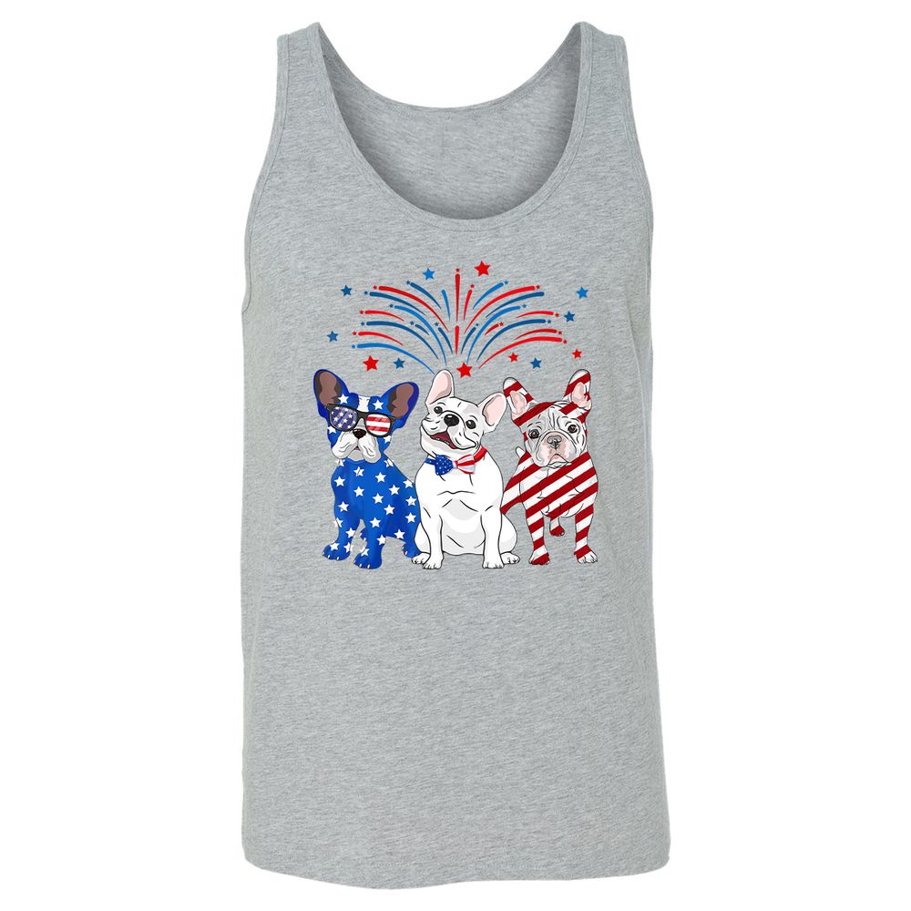 Unisex Jersey Tank - AXUUDGEK - Athletic Heather - 4