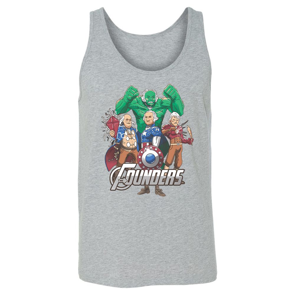 Unisex Jersey Tank - UZ7X5ABK - Athletic Heather - 4