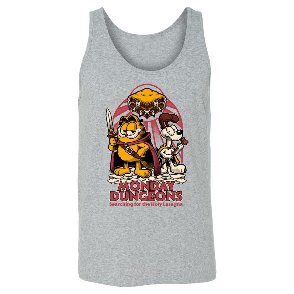 Unisex Jersey Tank - QLRXH6Y2 - Athletic Heather - 4
