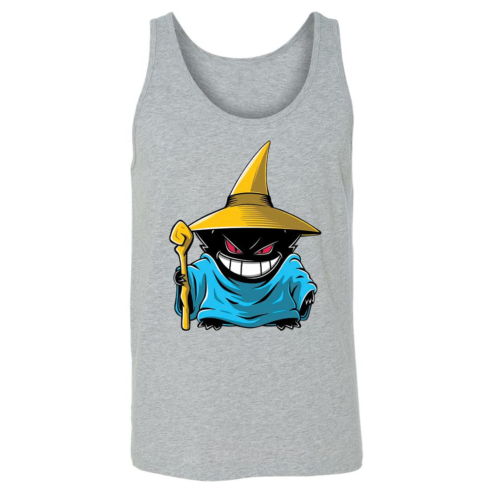 Unisex Jersey Tank - Black - Athletic Heather - 4